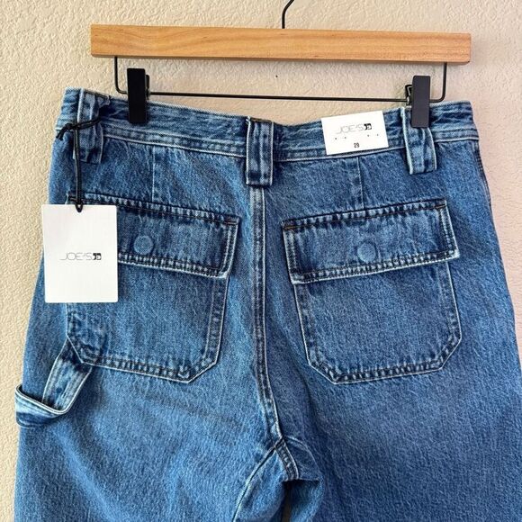 NEW JOE’S The Relaxed Carpenter Jeans Womens Size 29 Blue Denim Echelon Mid-Rise - Picture 10 of 16